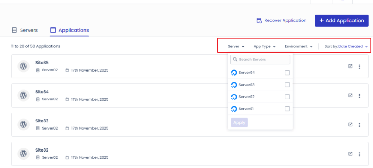 如何在Cloudways主機中同時建立與管理多個網站?-5